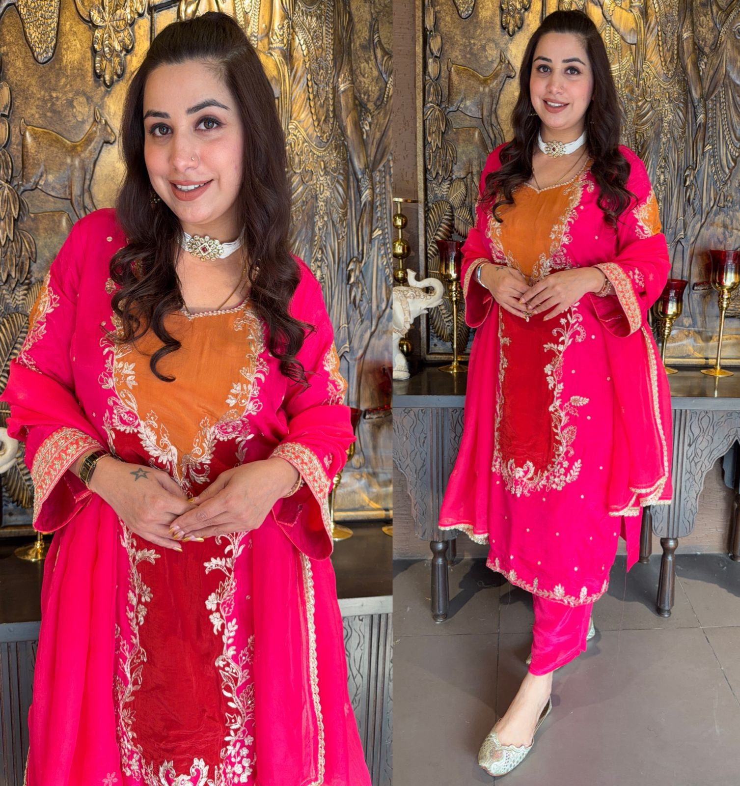 Traditional ethnic Stitched