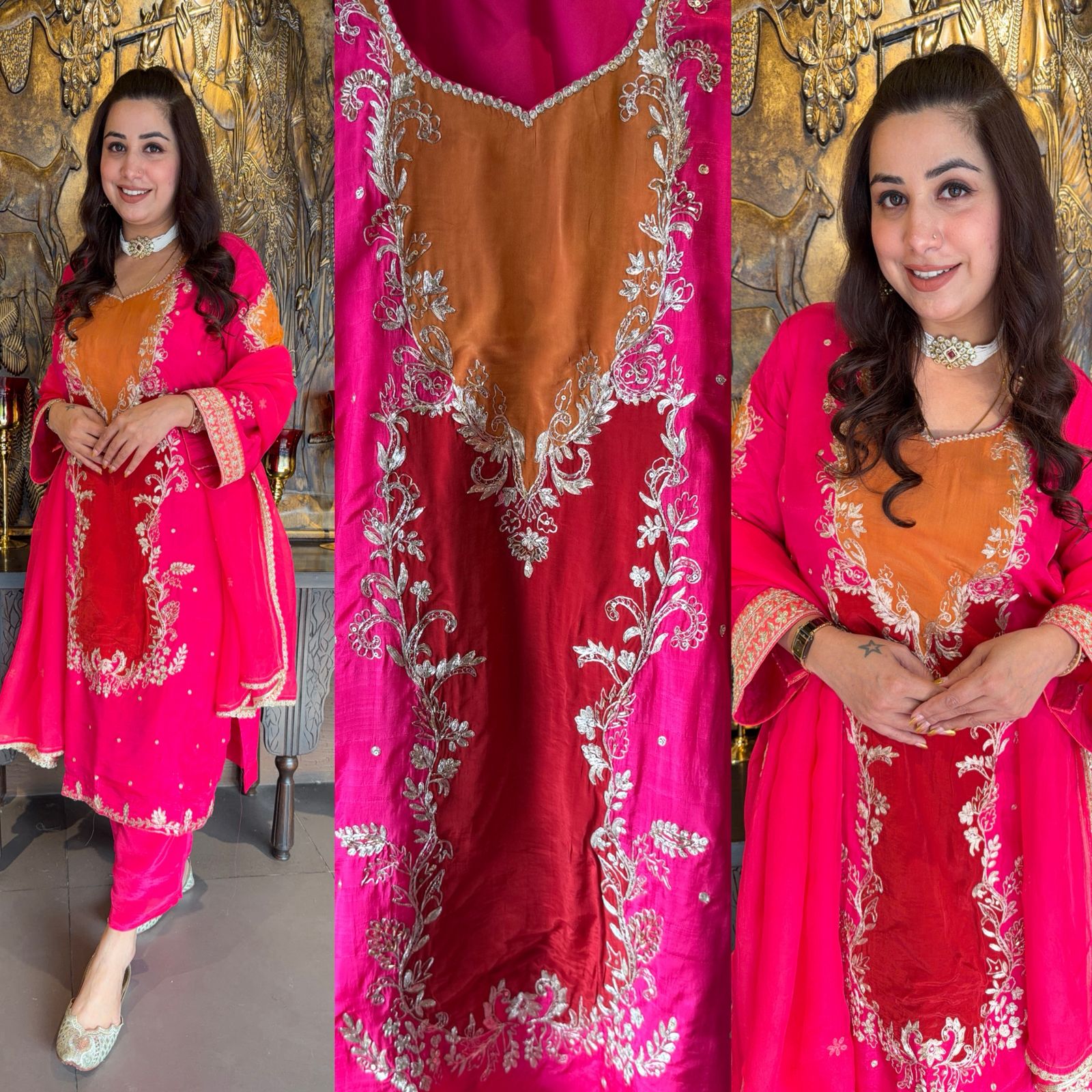 Traditional ethnic Stitched