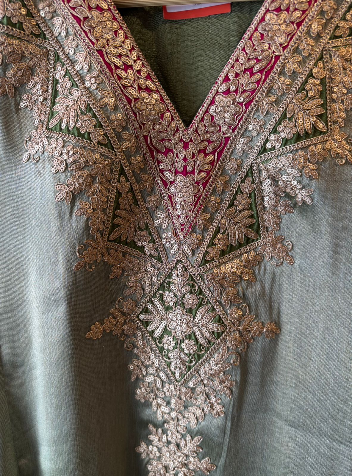 Luxury Giraffe Tissue Straight Kurta Set