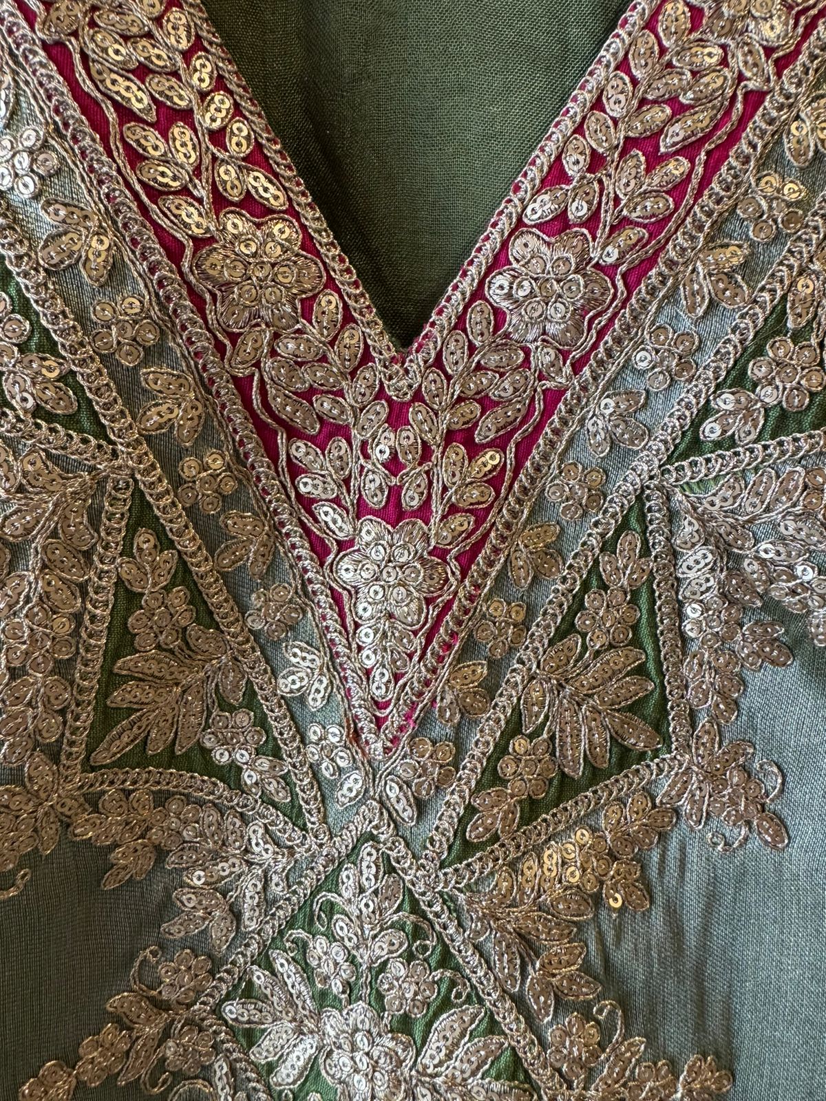 Luxury Giraffe Tissue Straight Kurta Set