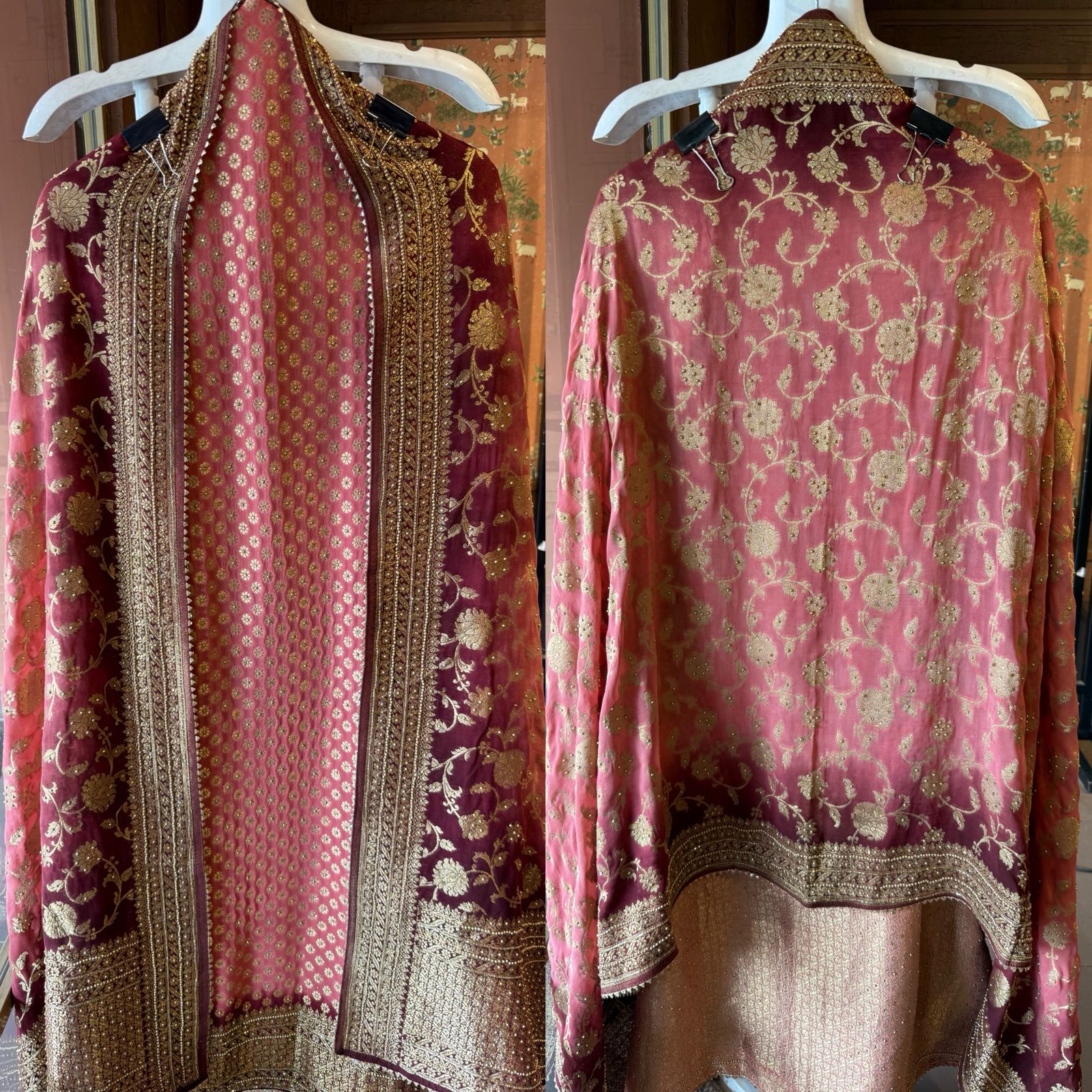 BANARSI GEORGETTE WOVEN SUITS