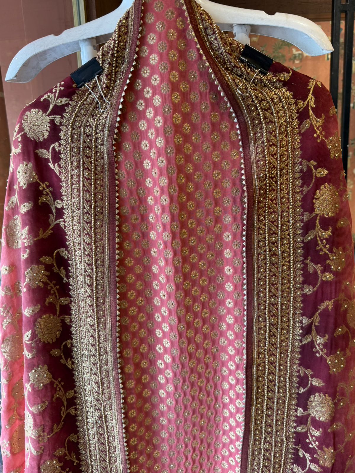 BANARSI GEORGETTE WOVEN SUITS