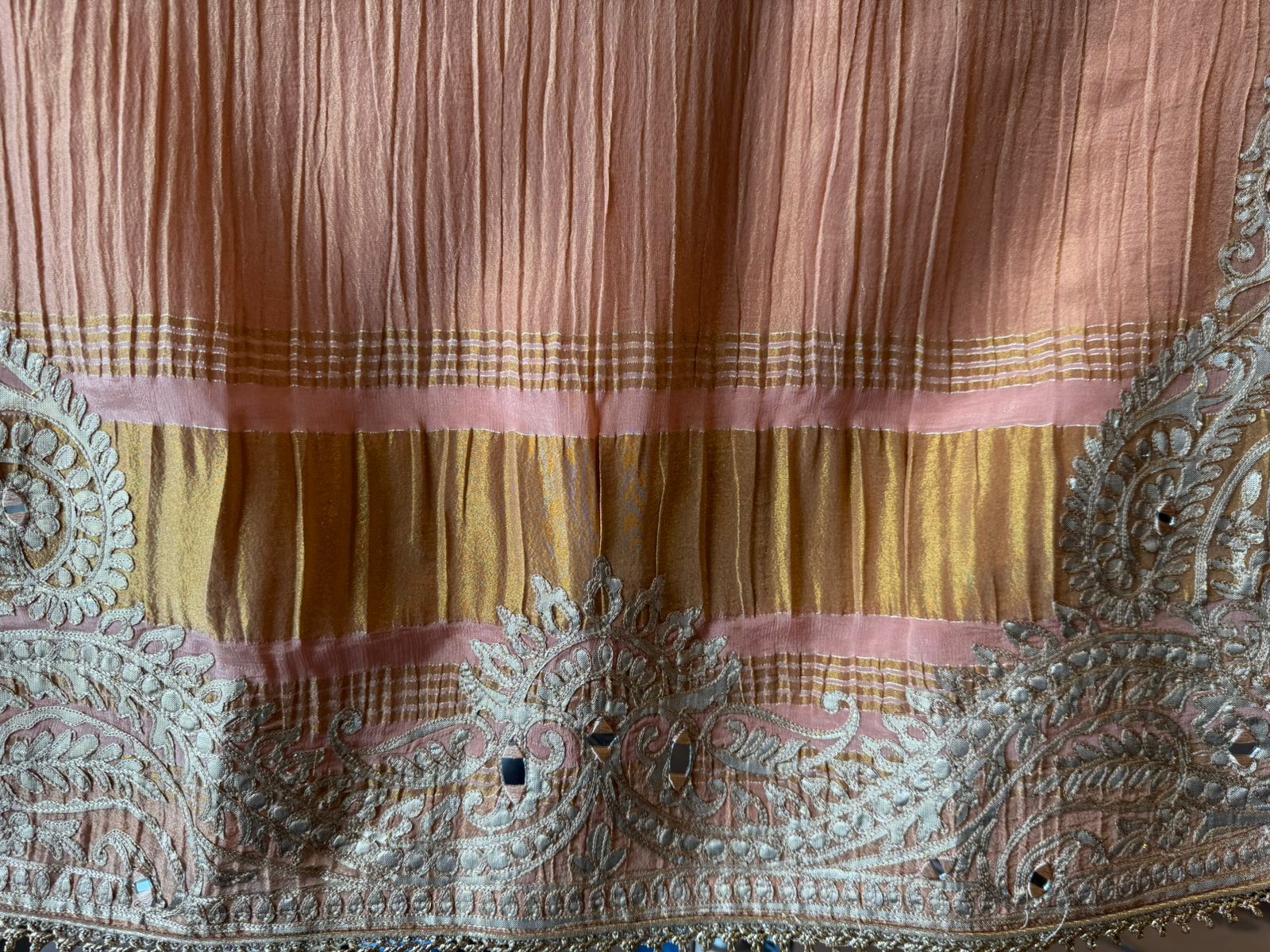 Premium Embroidered Coord Set with Potli Bag