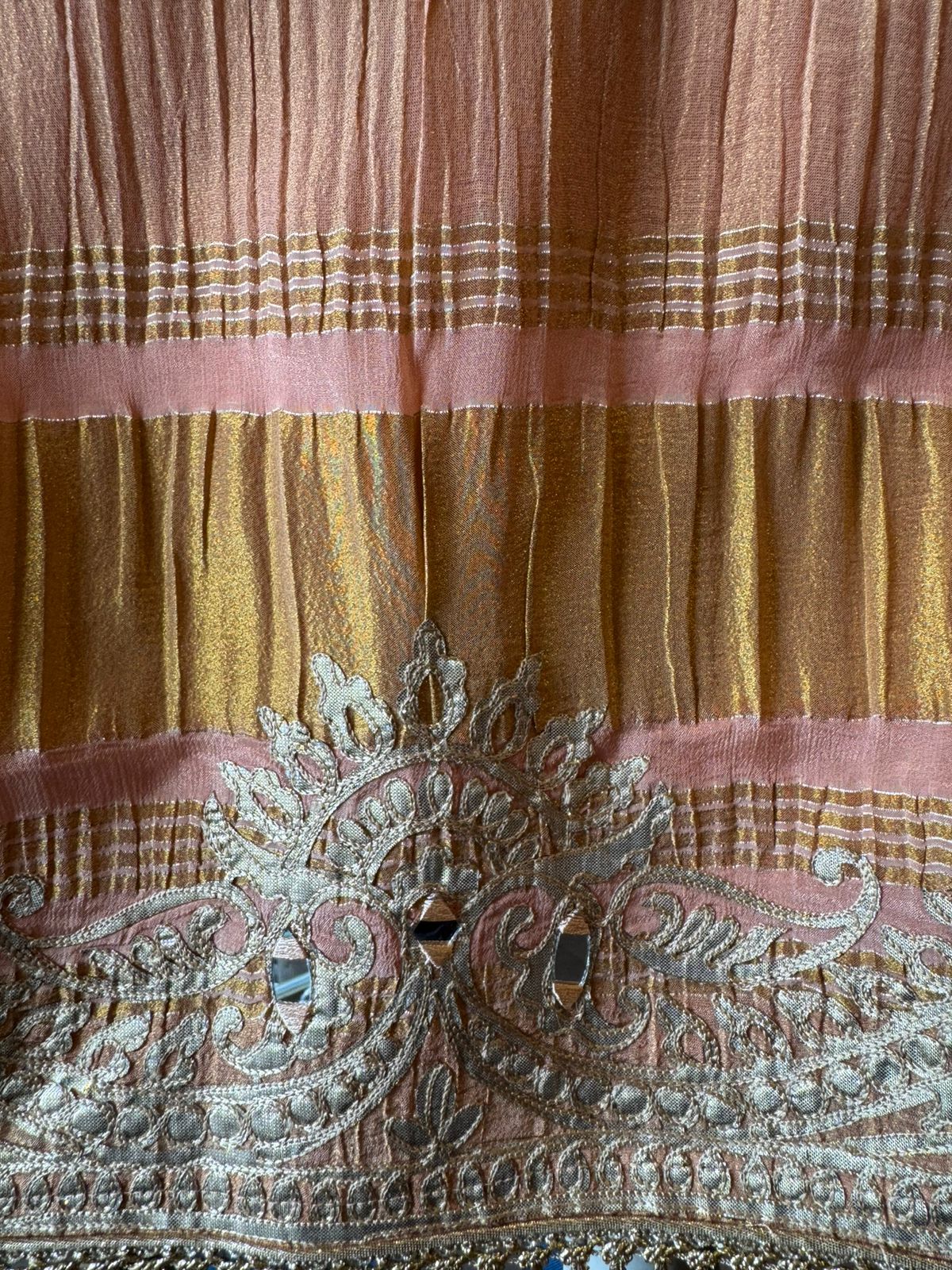 Premium Embroidered Coord Set with Potli Bag