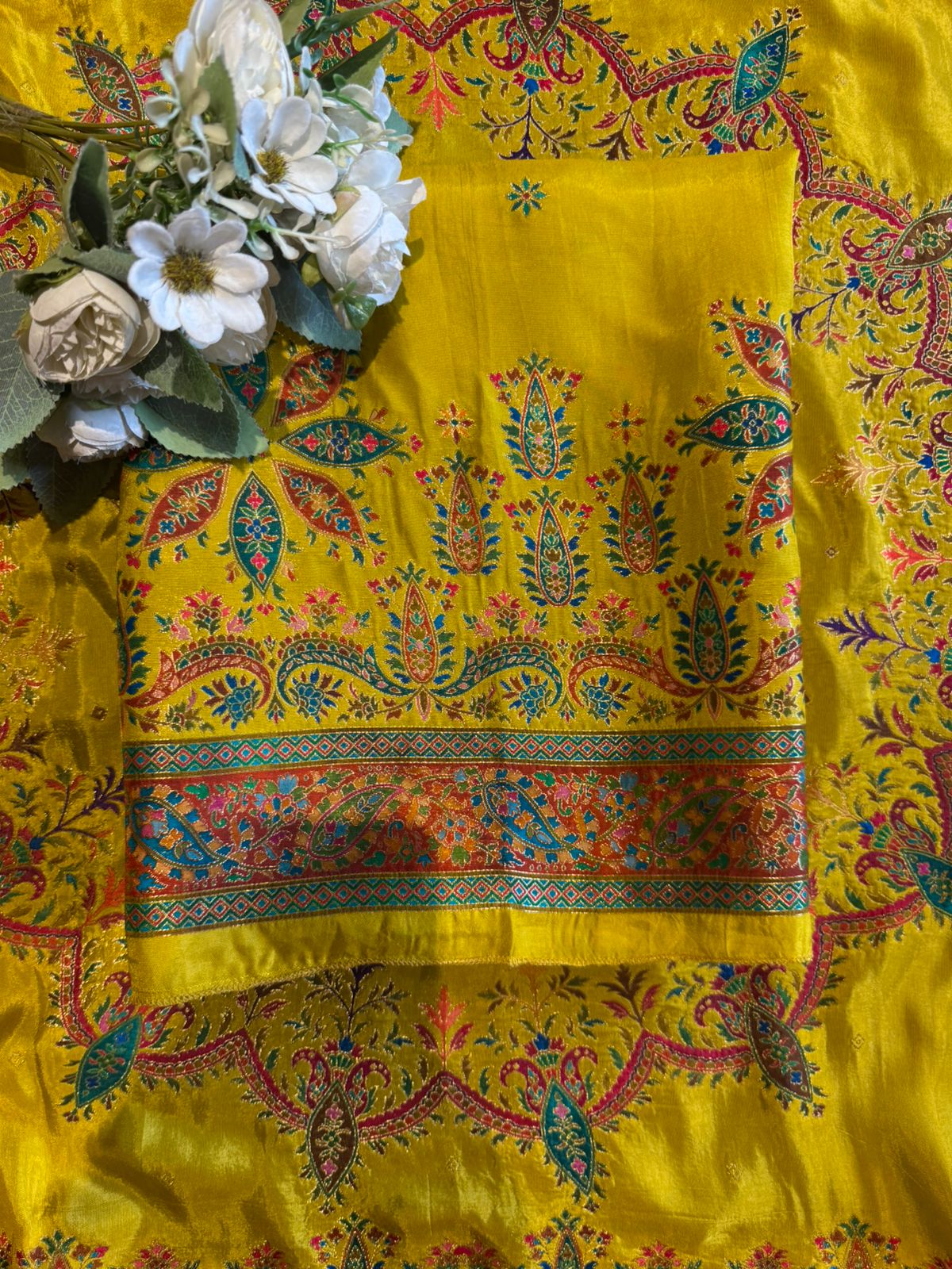 Premium luxury Silk unstitched suit