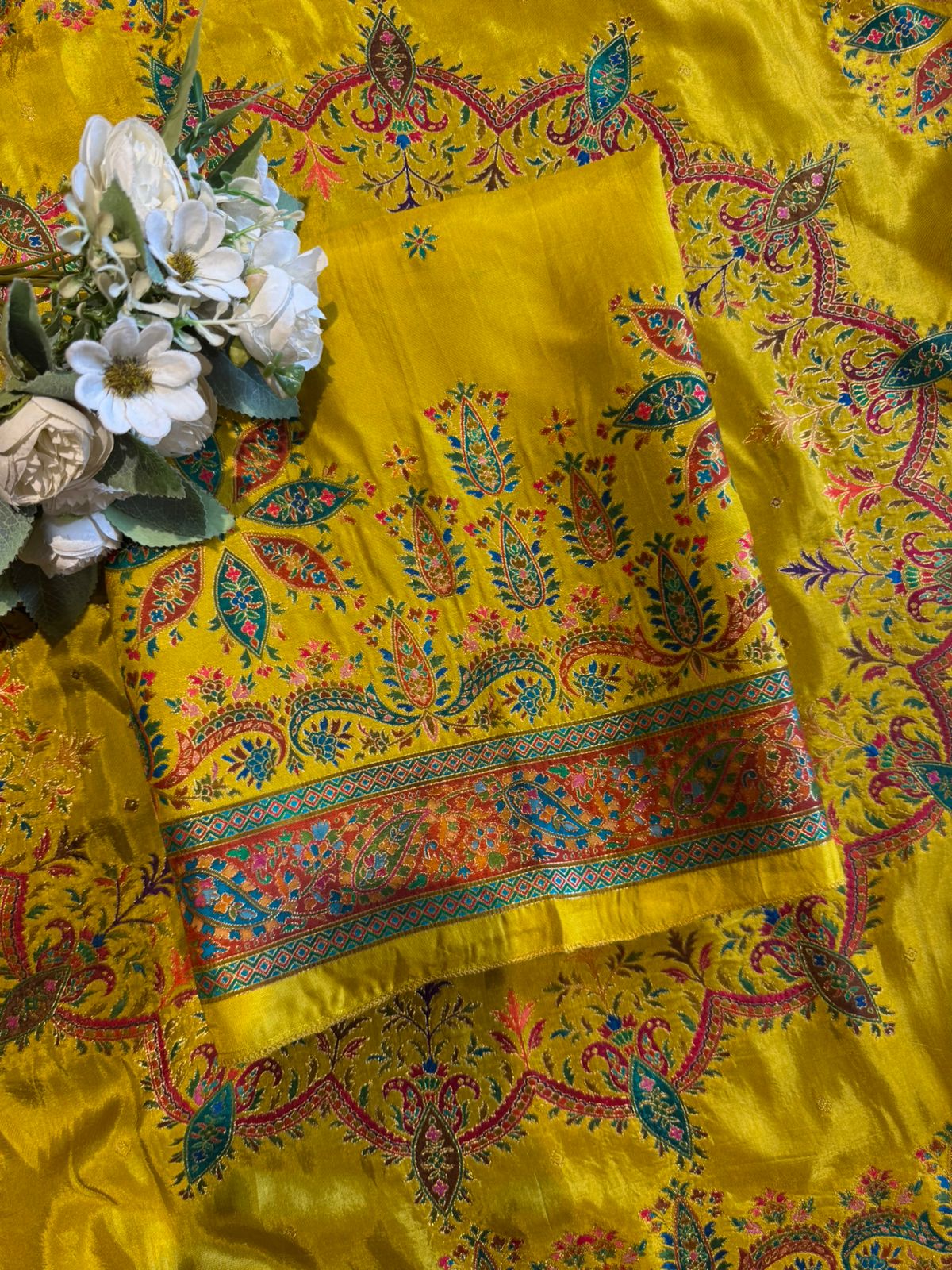 Premium luxury Silk unstitched suit