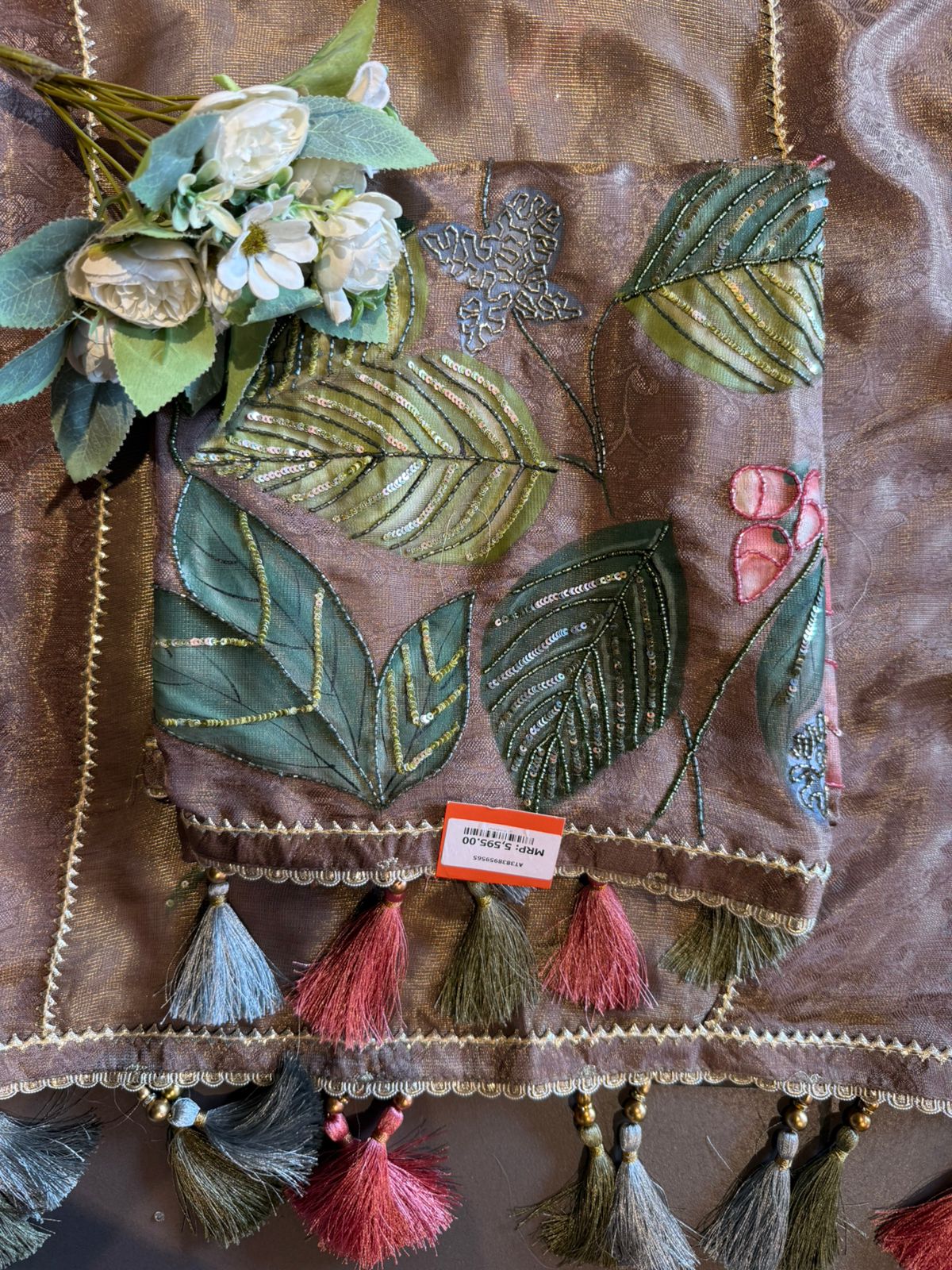 Royal Shimmer Jacquard Unstitched Suit