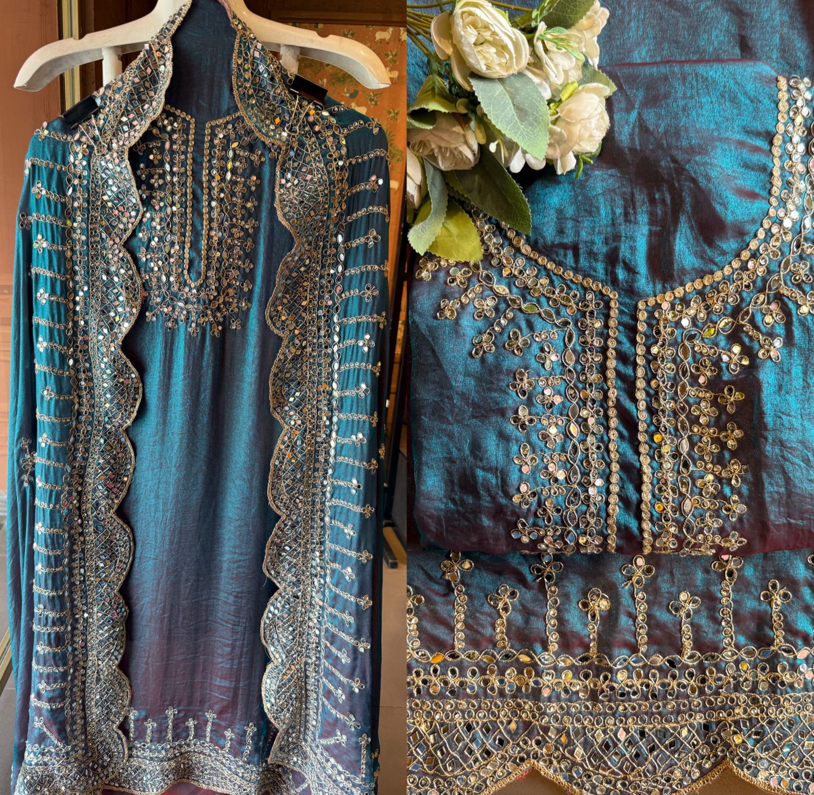 Pure glass tissue shirt