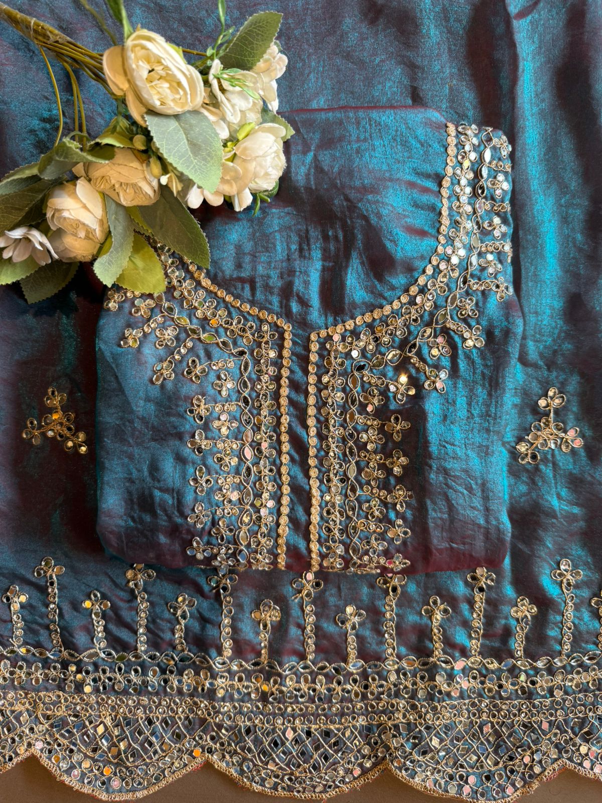 Pure glass tissue shirt