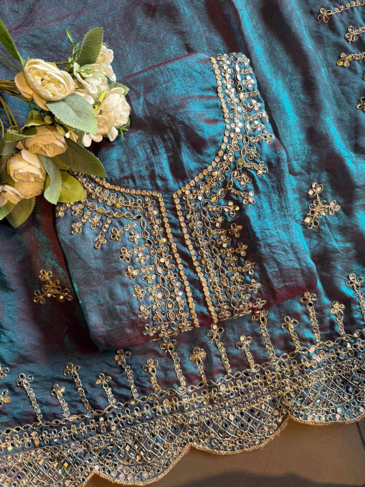 Pure glass tissue shirt