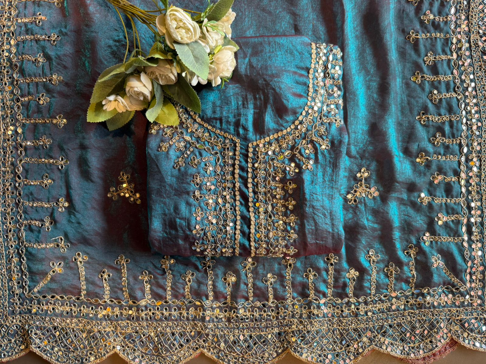 Pure glass tissue shirt