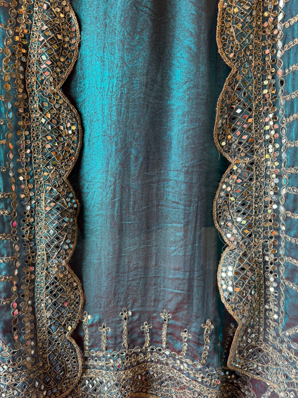 Pure glass tissue shirt