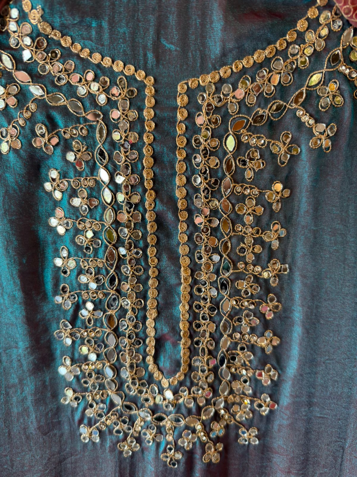 Pure glass tissue shirt