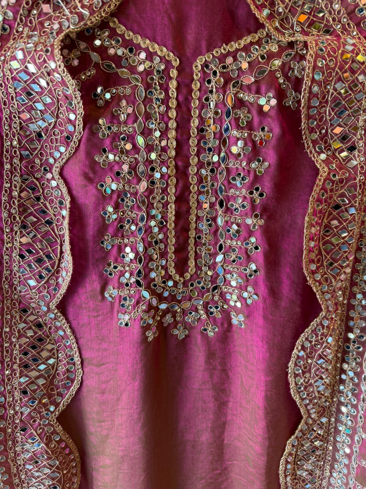 Pure glass tissue shirt