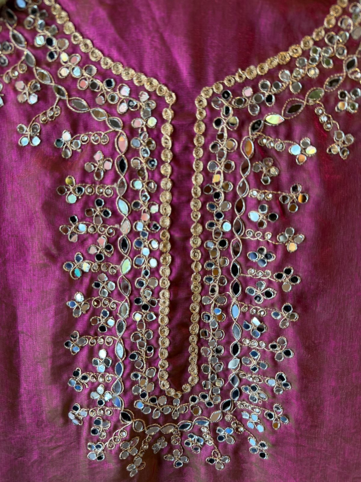 Pure glass tissue shirt