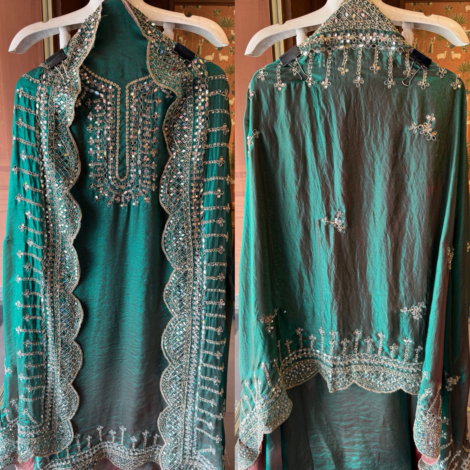 Pure glass tissue shirt