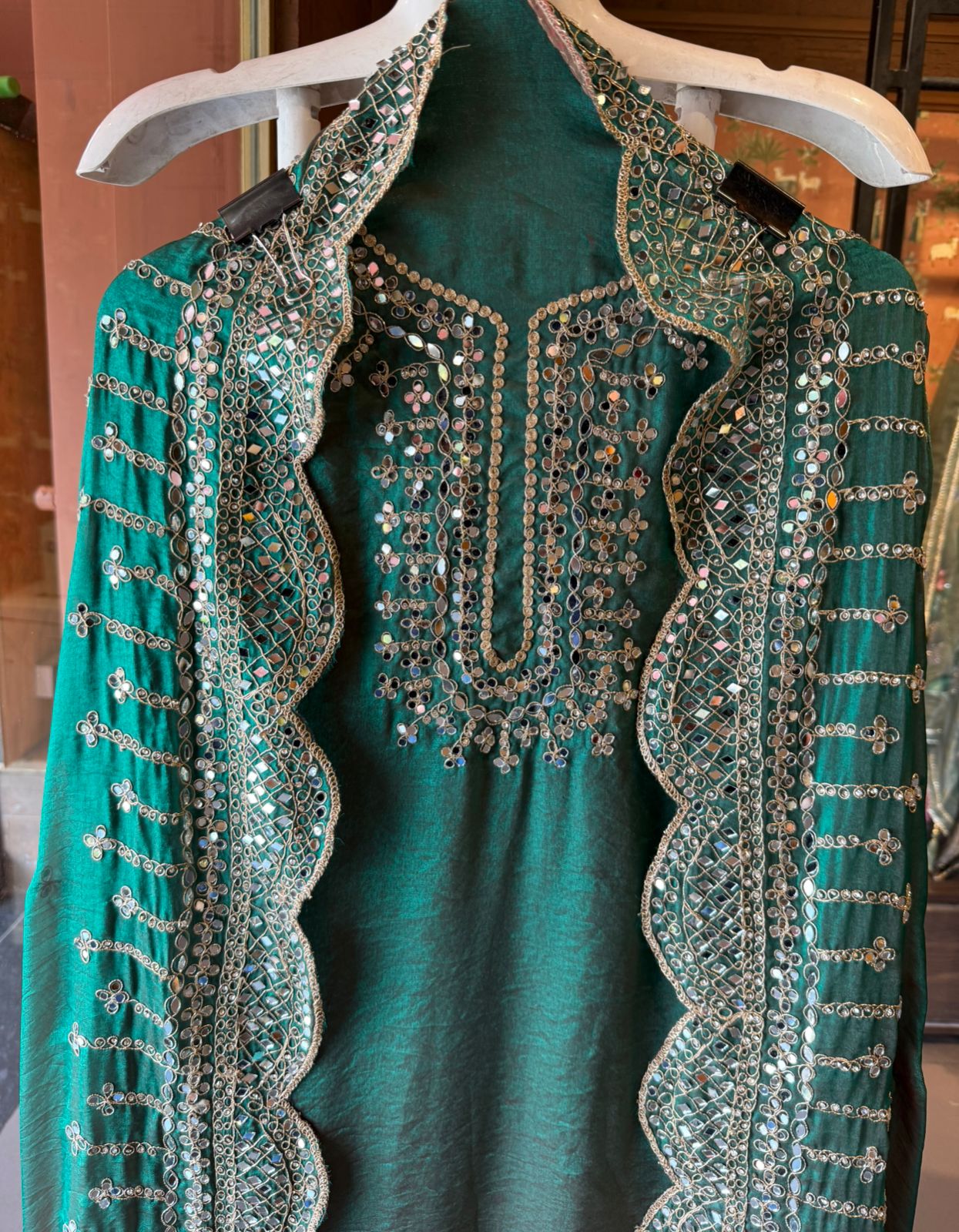 Pure glass tissue shirt