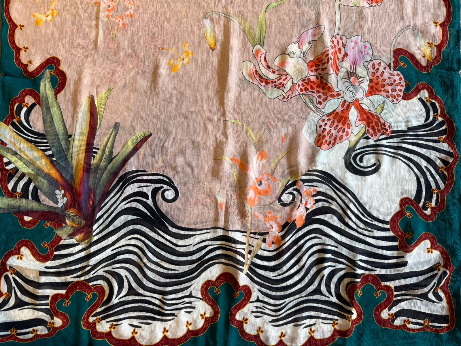Pure muslin digital printed suit