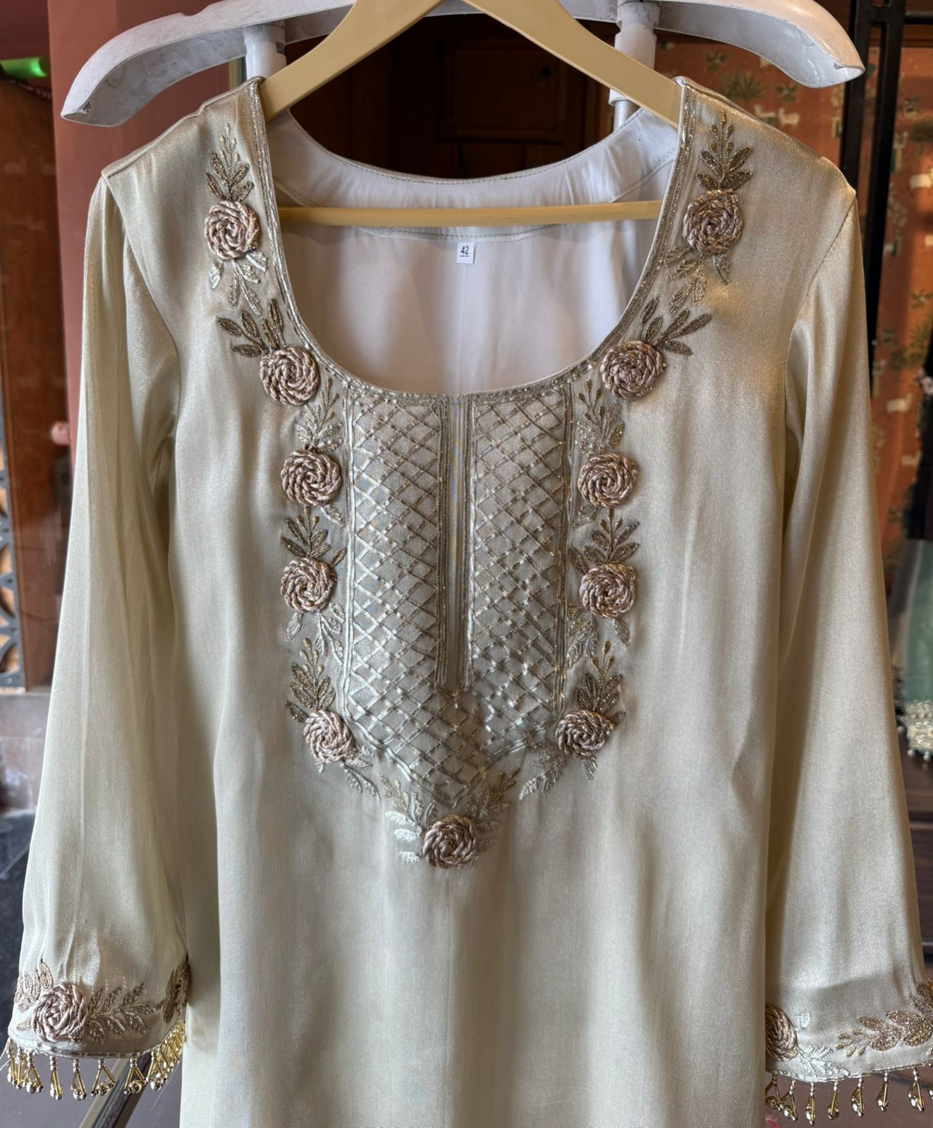 Elegant Embroidered Coord Set