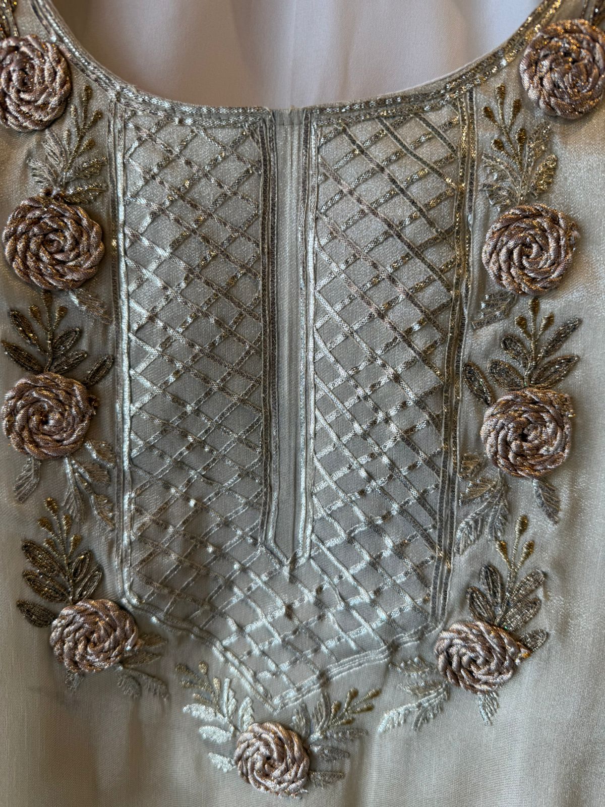 Elegant Embroidered Coord Set