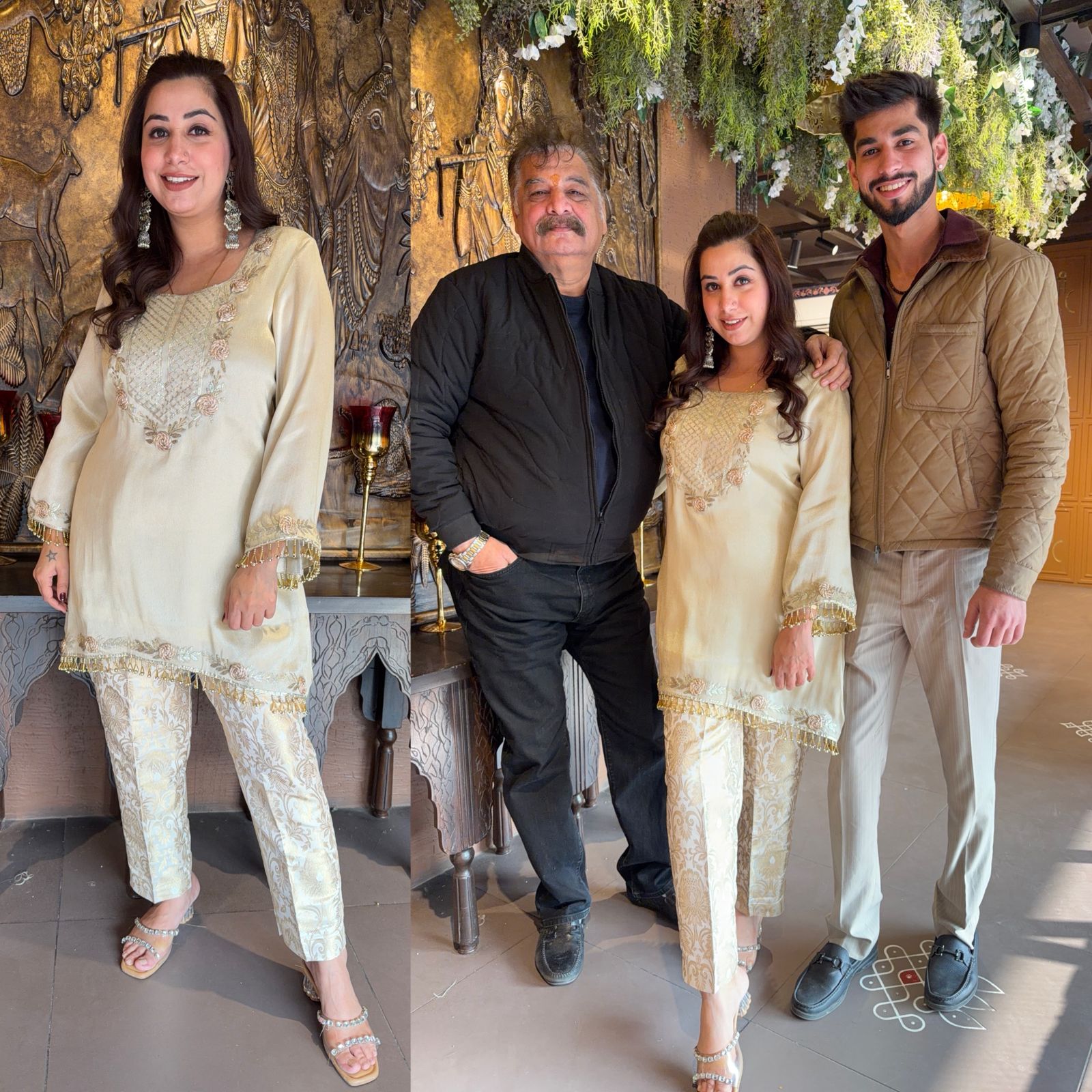 Elegant Embroidered Coord Set