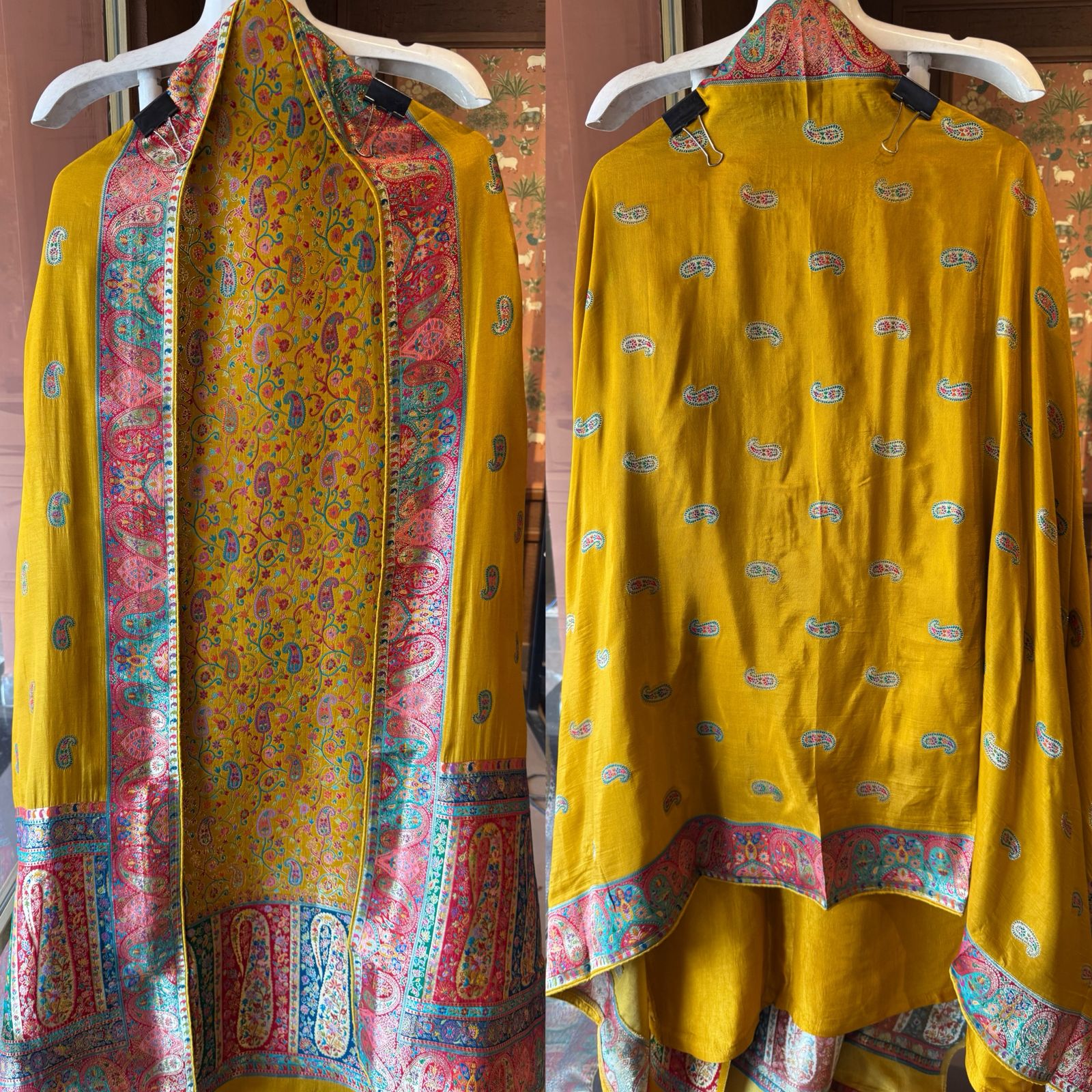 Luxury Banarasi Jacquard Unstitched Suit