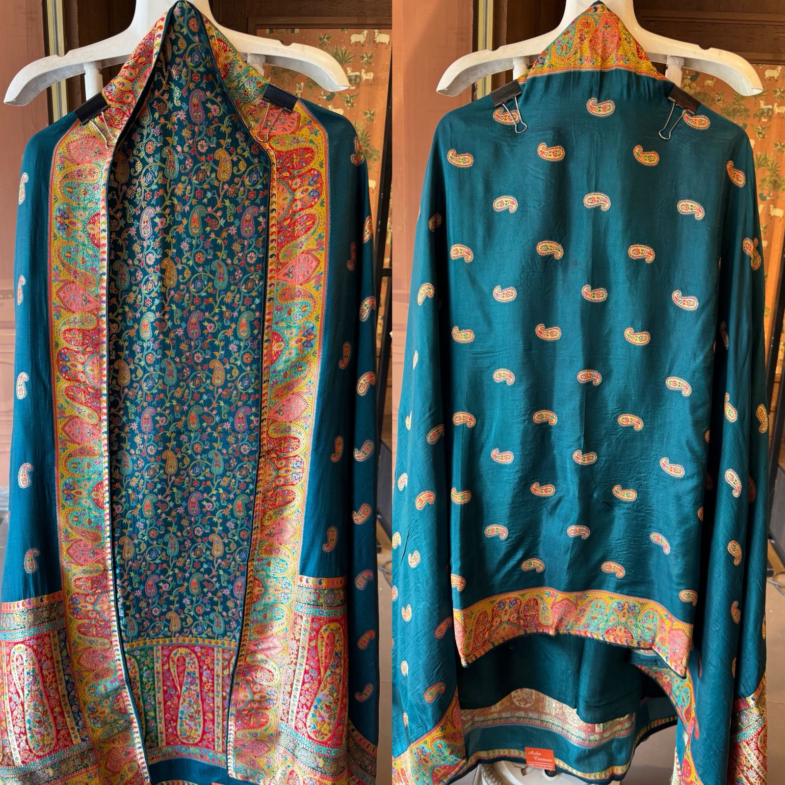 Luxury Banarasi Jacquard Unstitched Suit