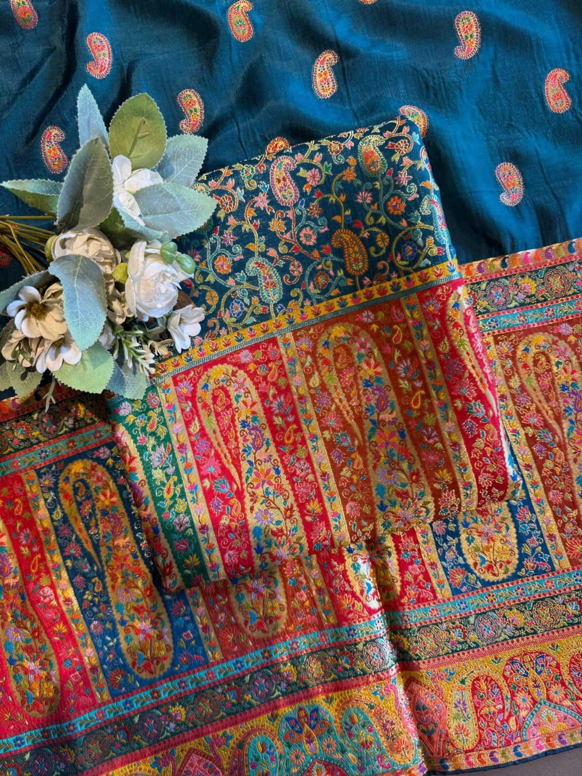 Luxury Banarasi Jacquard Unstitched Suit