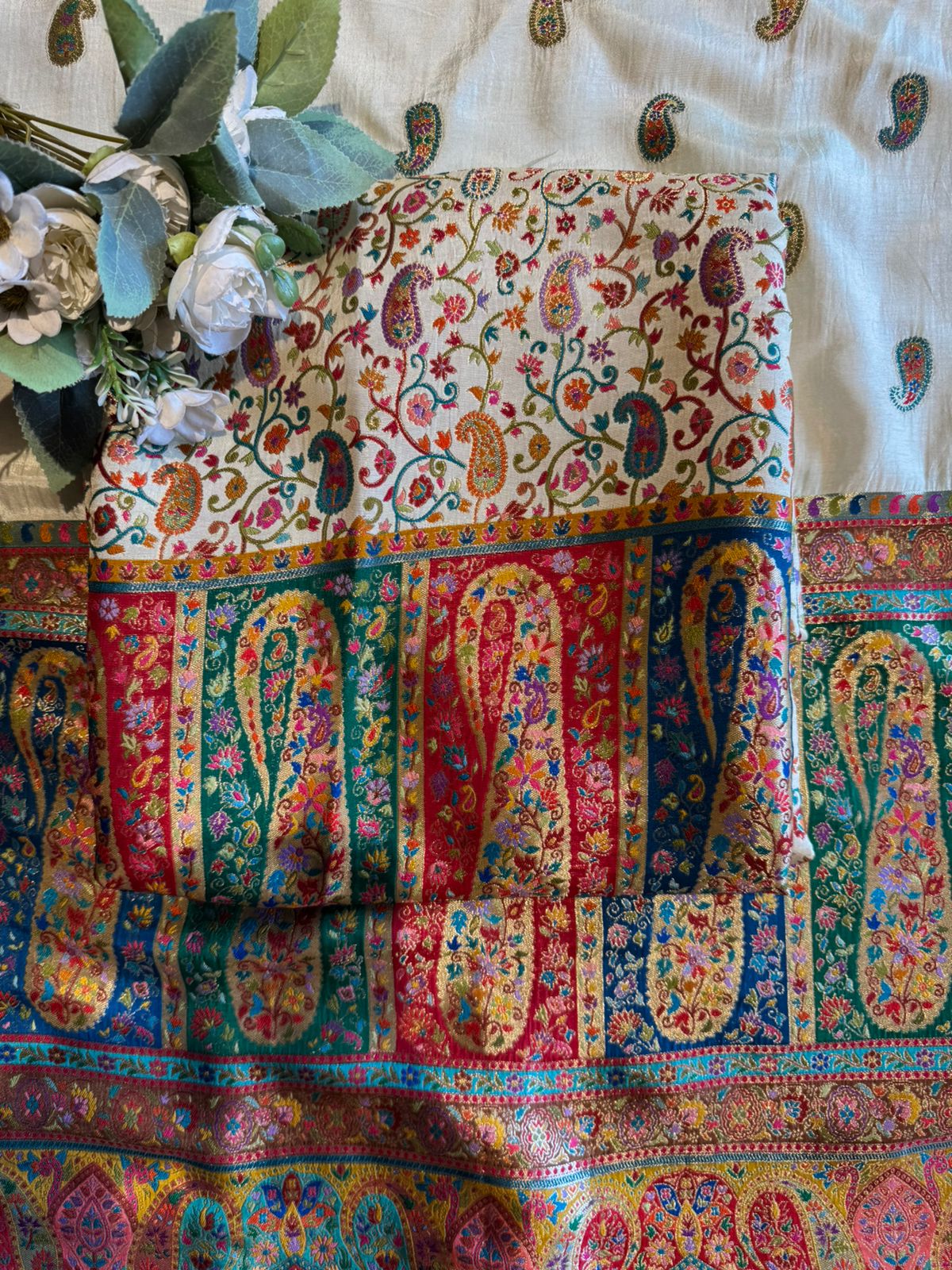 Luxury Banarasi Jacquard Unstitched Suit