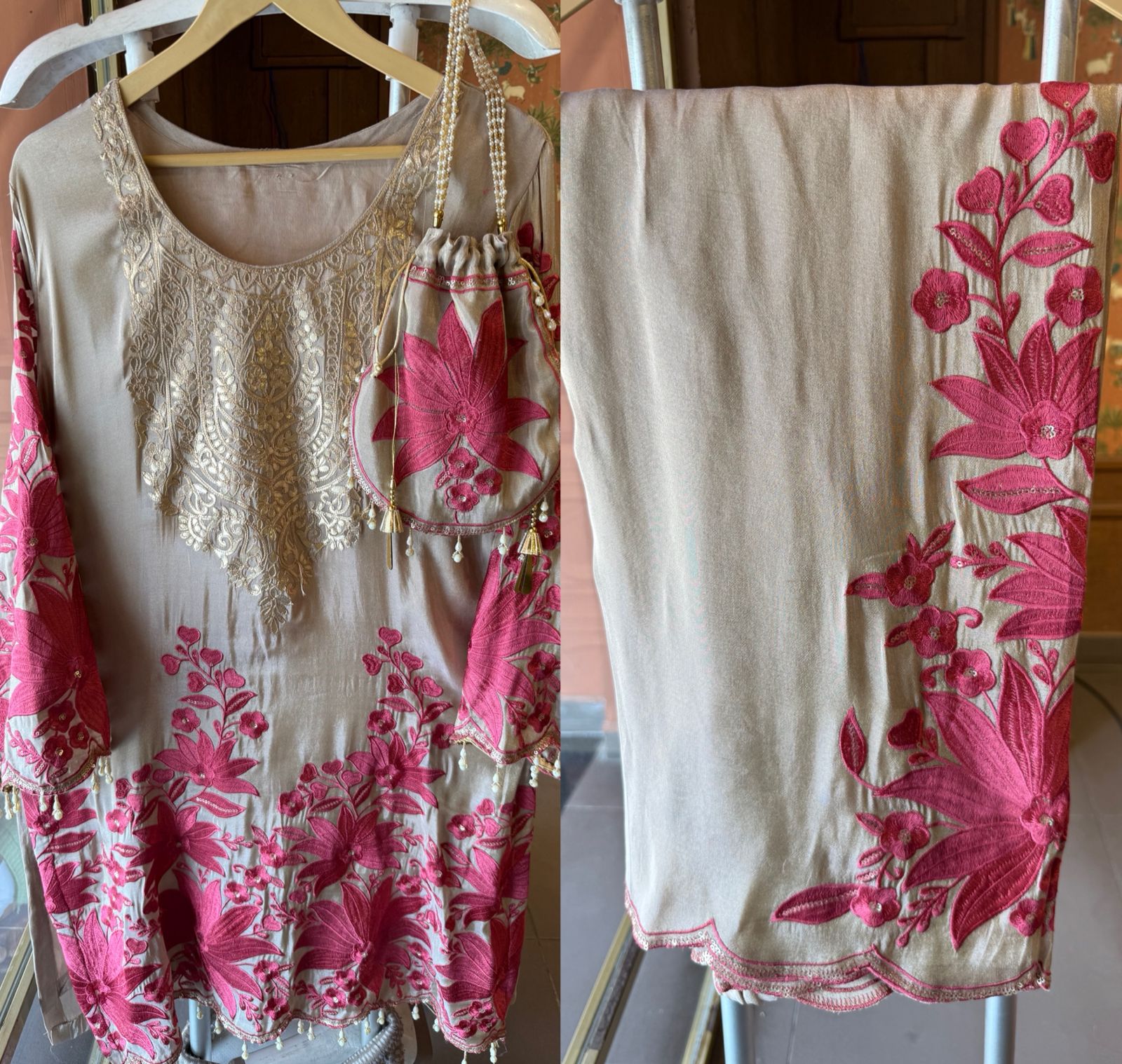 Beautiful ethnic coord set