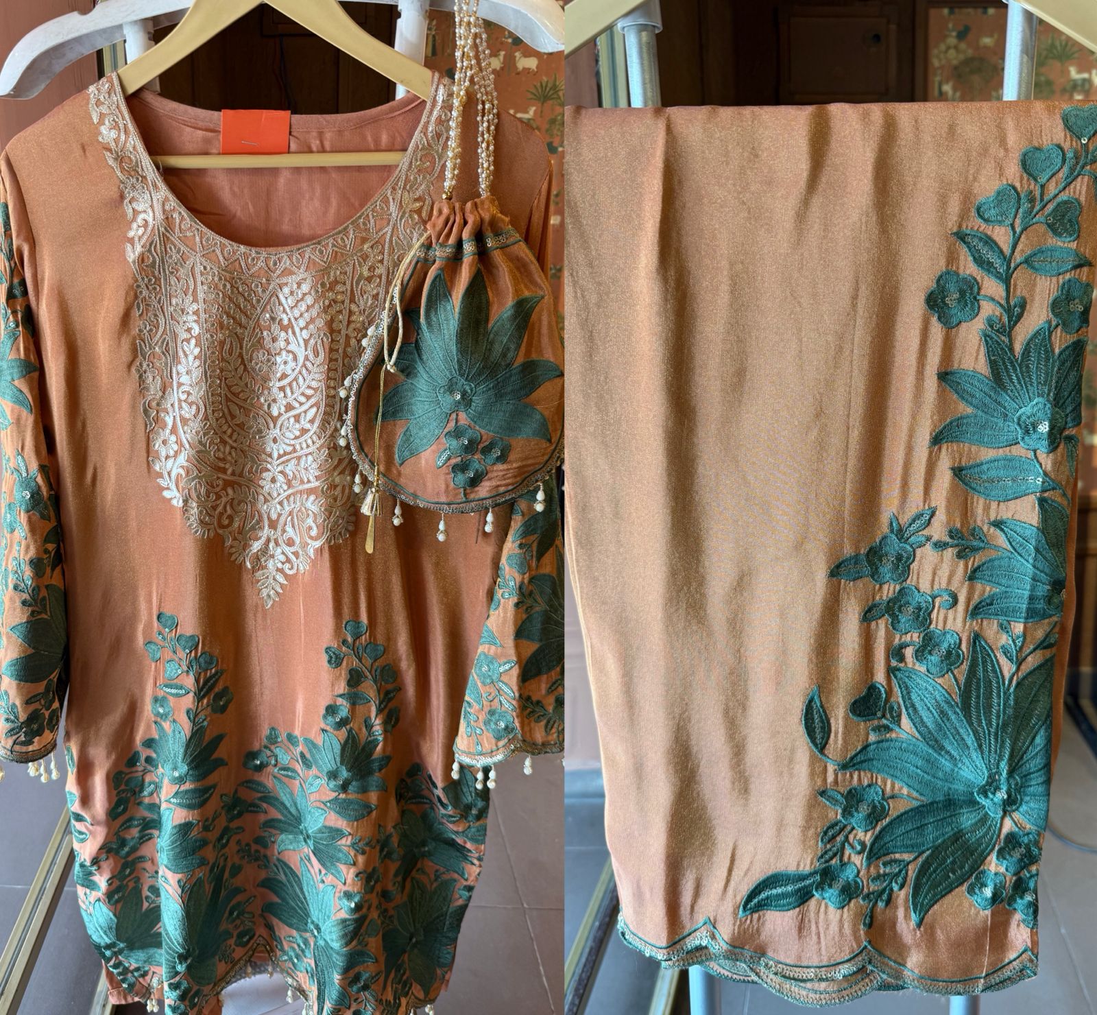 Beautiful ethnic coord set