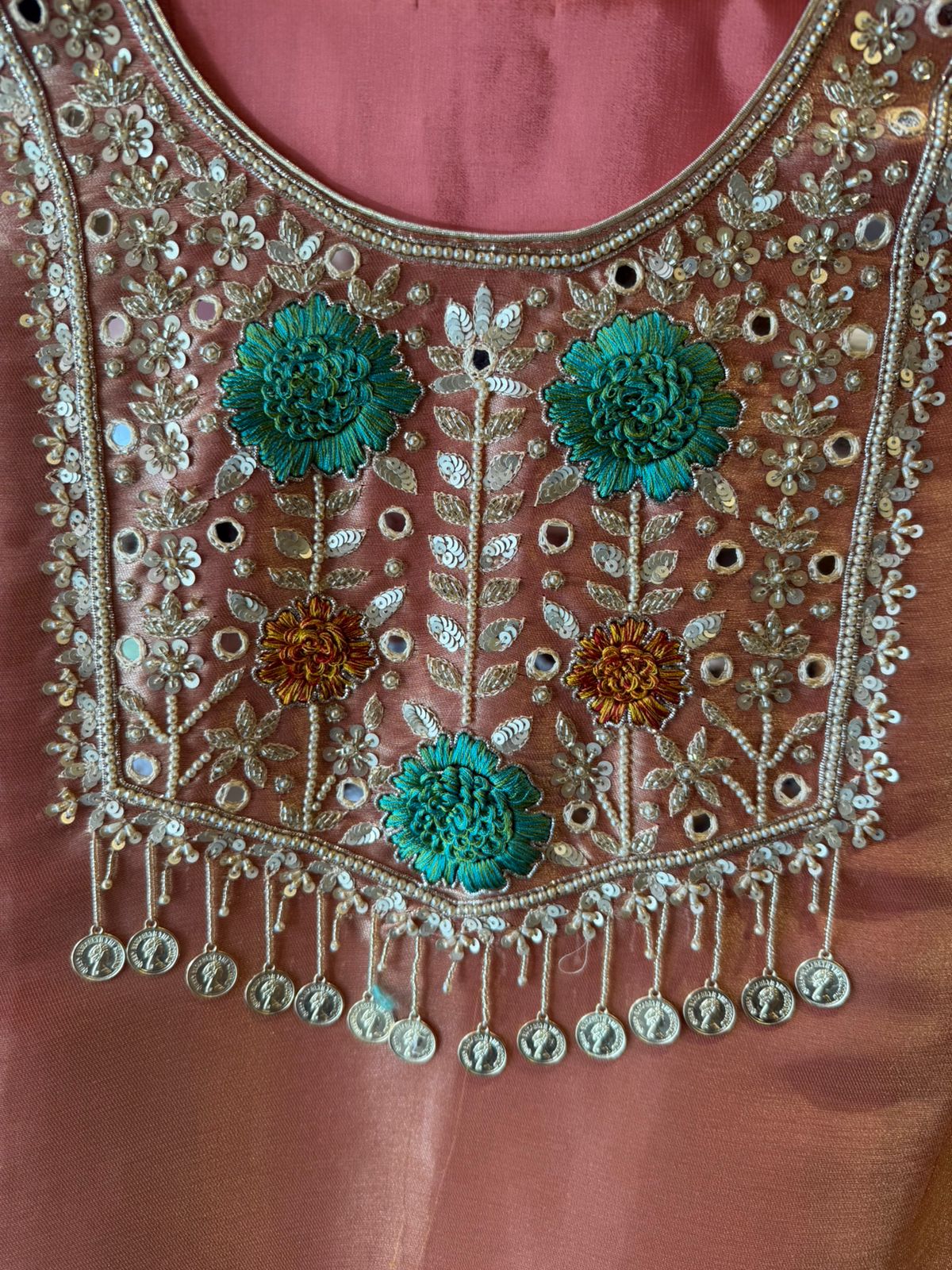 Shirt -Giraffe tissue Unstitched Shirt