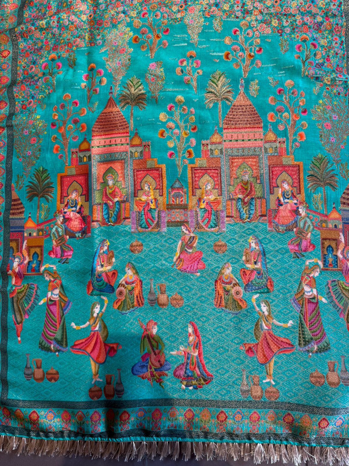 Shirt -Giraffe tissue Unstitched Shirt