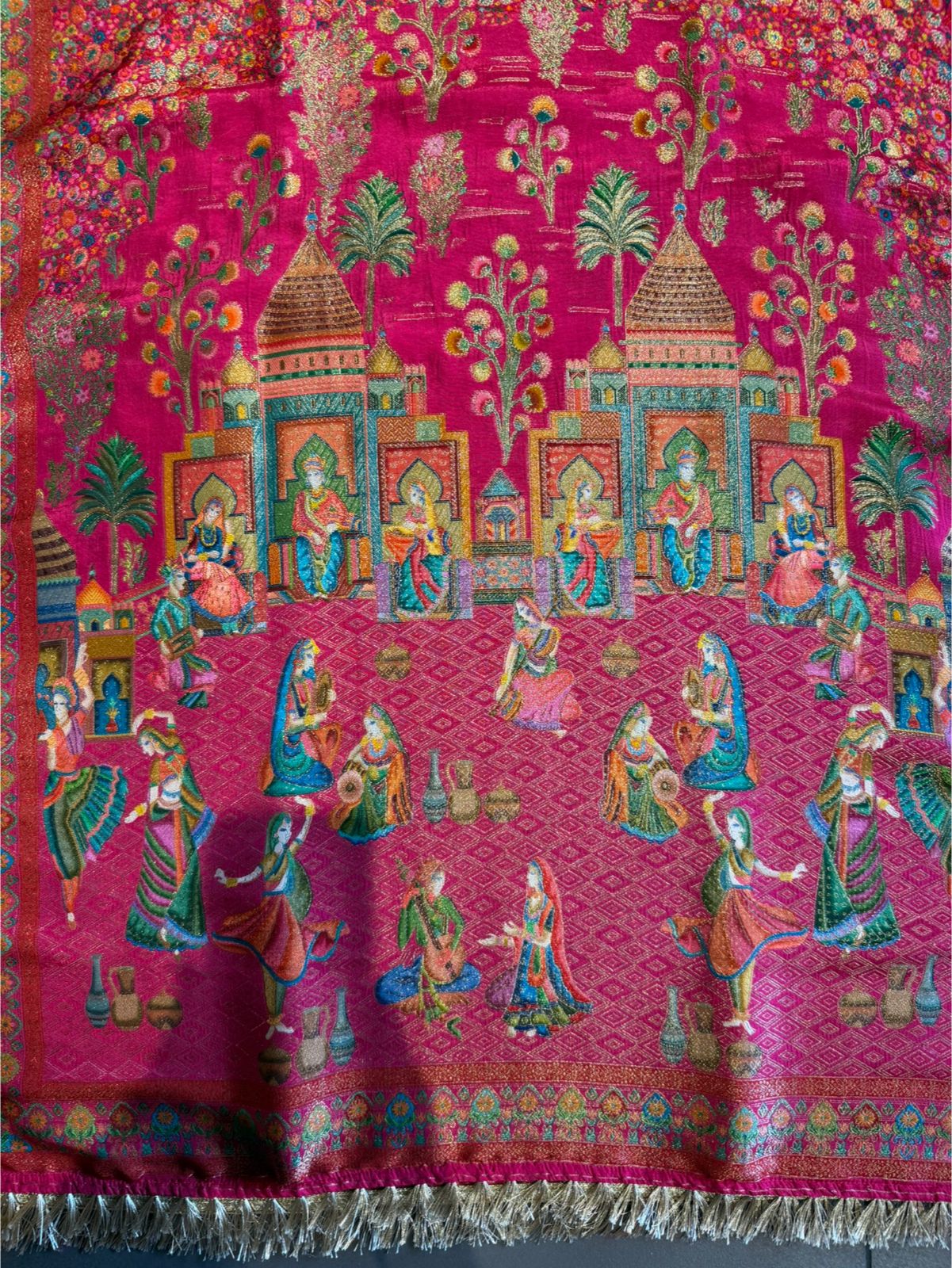 Shirt -Giraffe tissue Unstitched Shirt