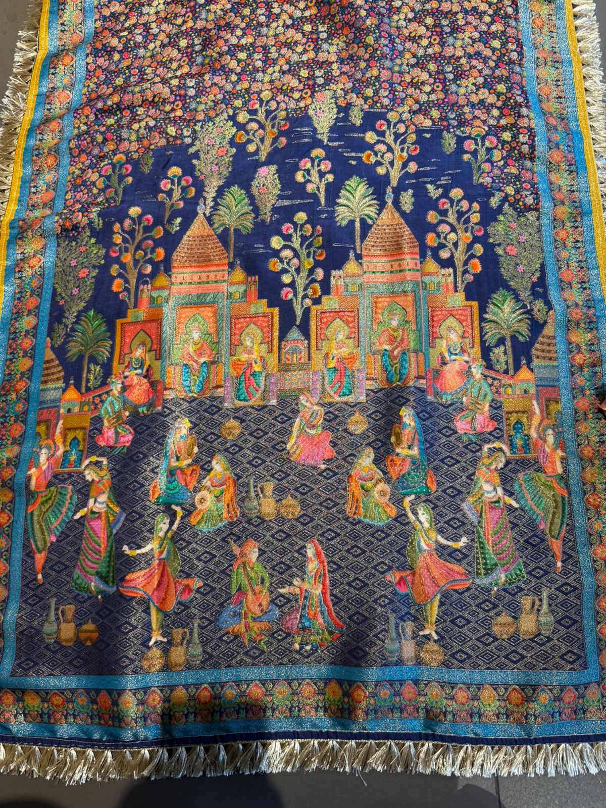 Shirt -Giraffe tissue Unstitched Shirt