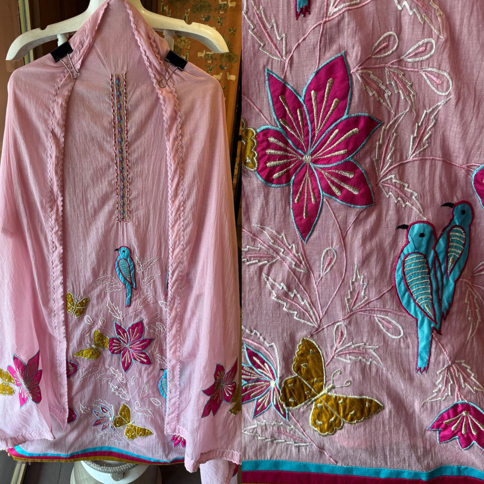 Lightweight Mul chanderi Suit