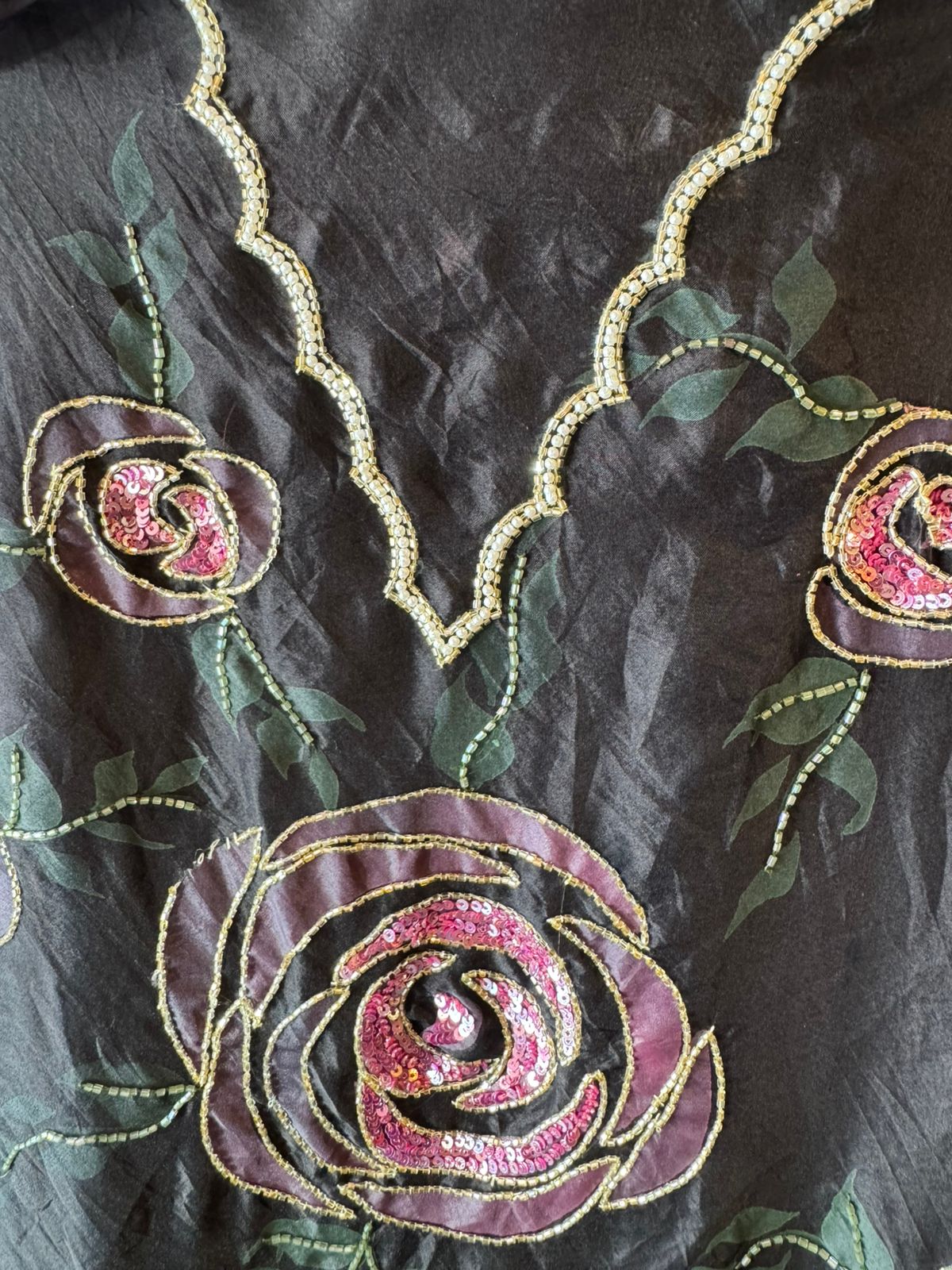 Rosé Bloom Luxe Handcrafted Organza Set