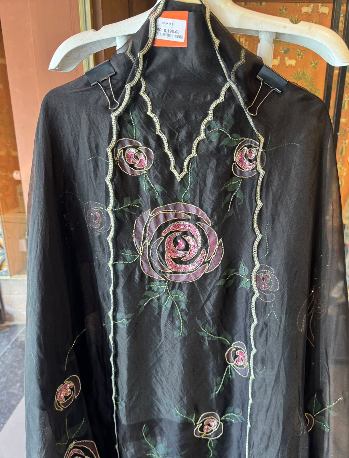 Rosé Bloom Luxe Handcrafted Organza Set