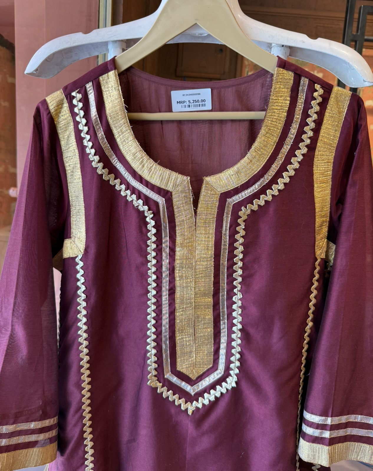 Celebrity Inspired Pure Chanderi Elegance Festive Luxe Kurta