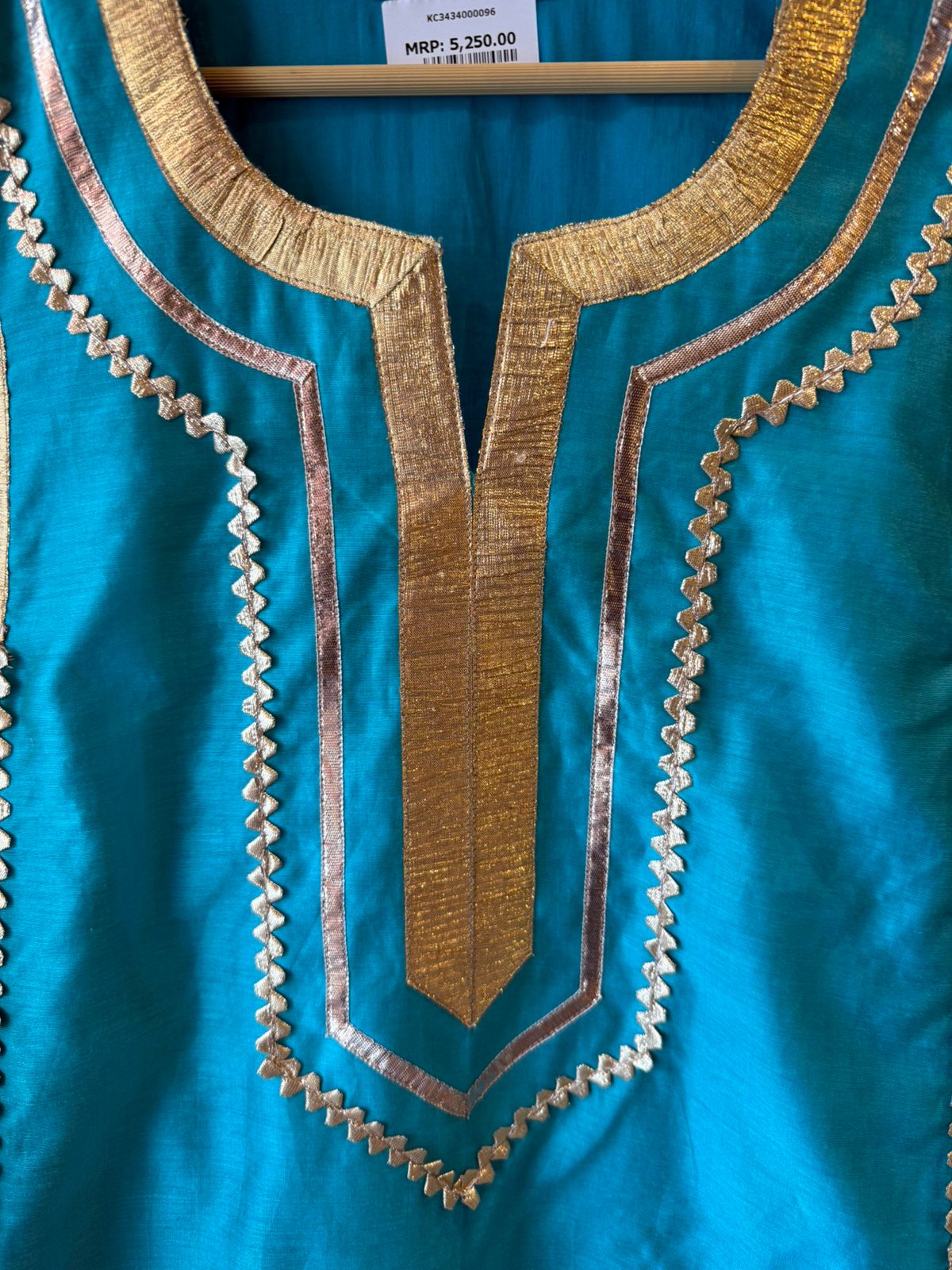 Celebrity Inspired Pure Chanderi Elegance Festive Luxe Kurta