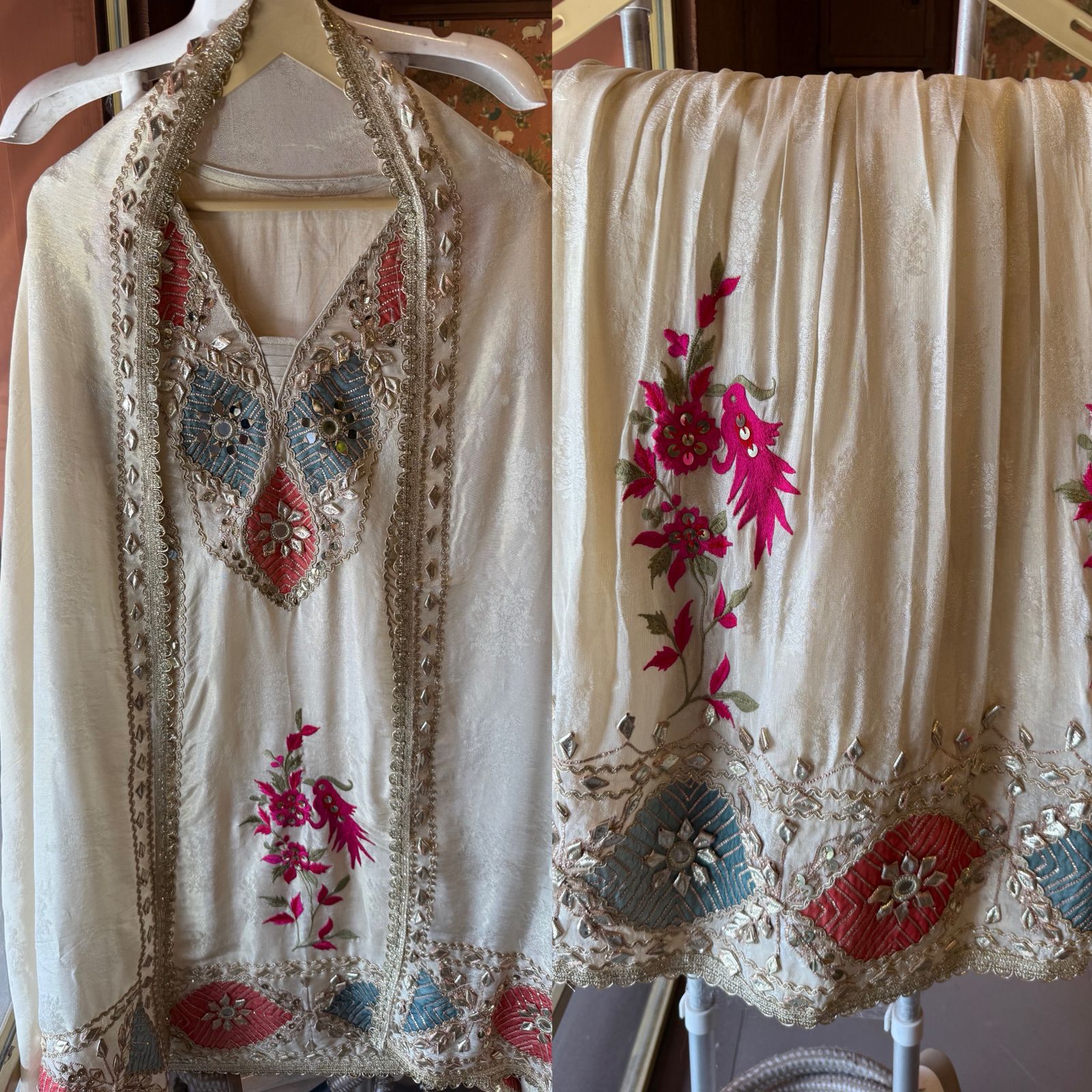 Premium Tissue Sharara set