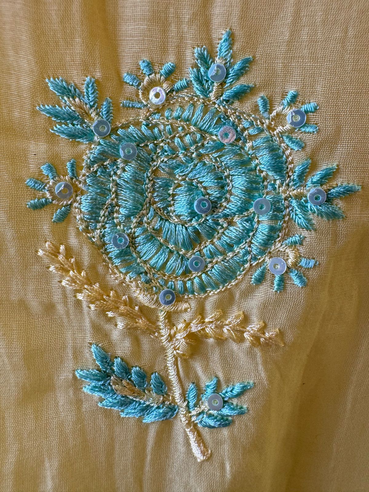 Mul cotton Unstitched Kurta