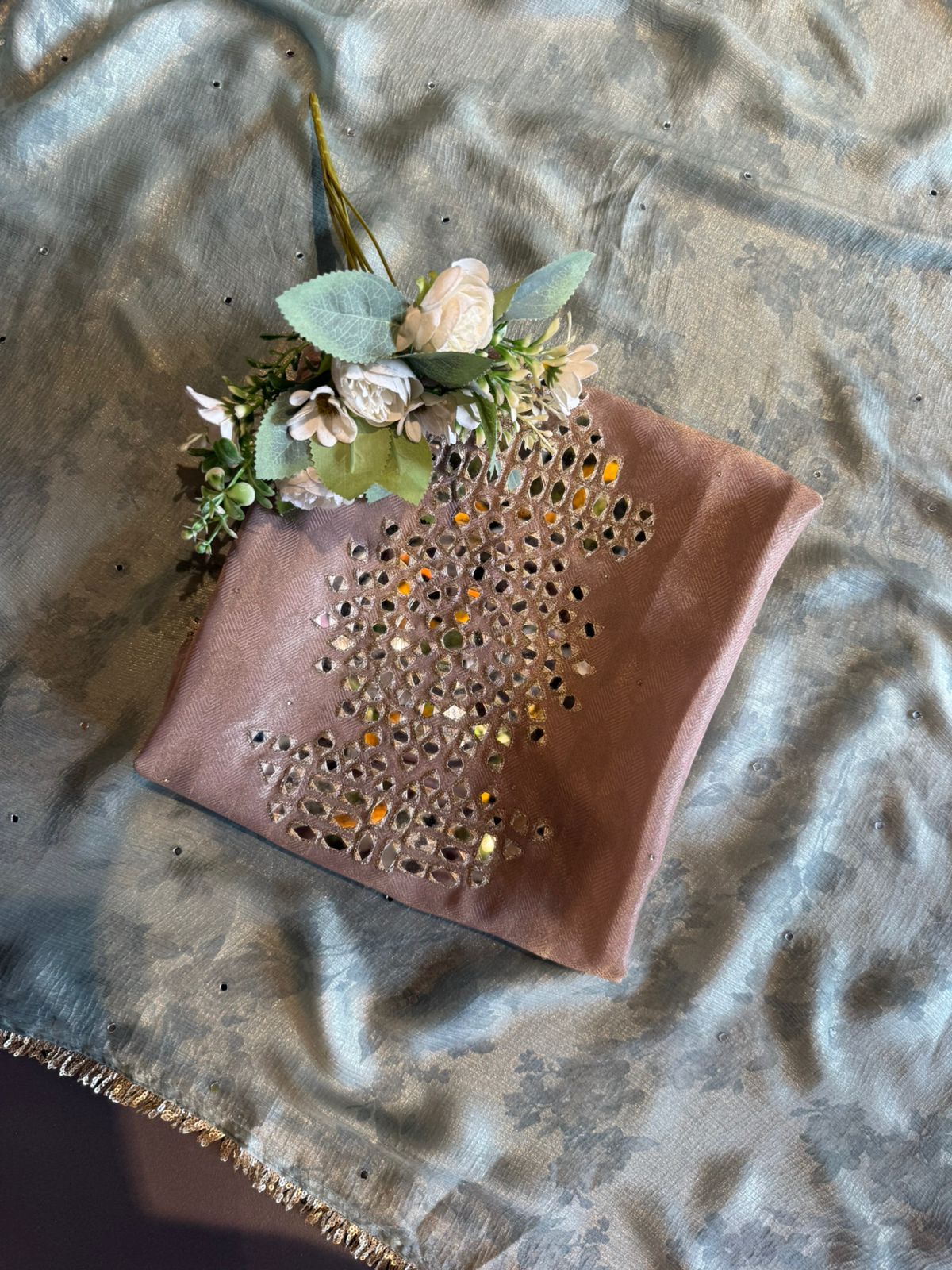 Premium textured tissue fabric suit