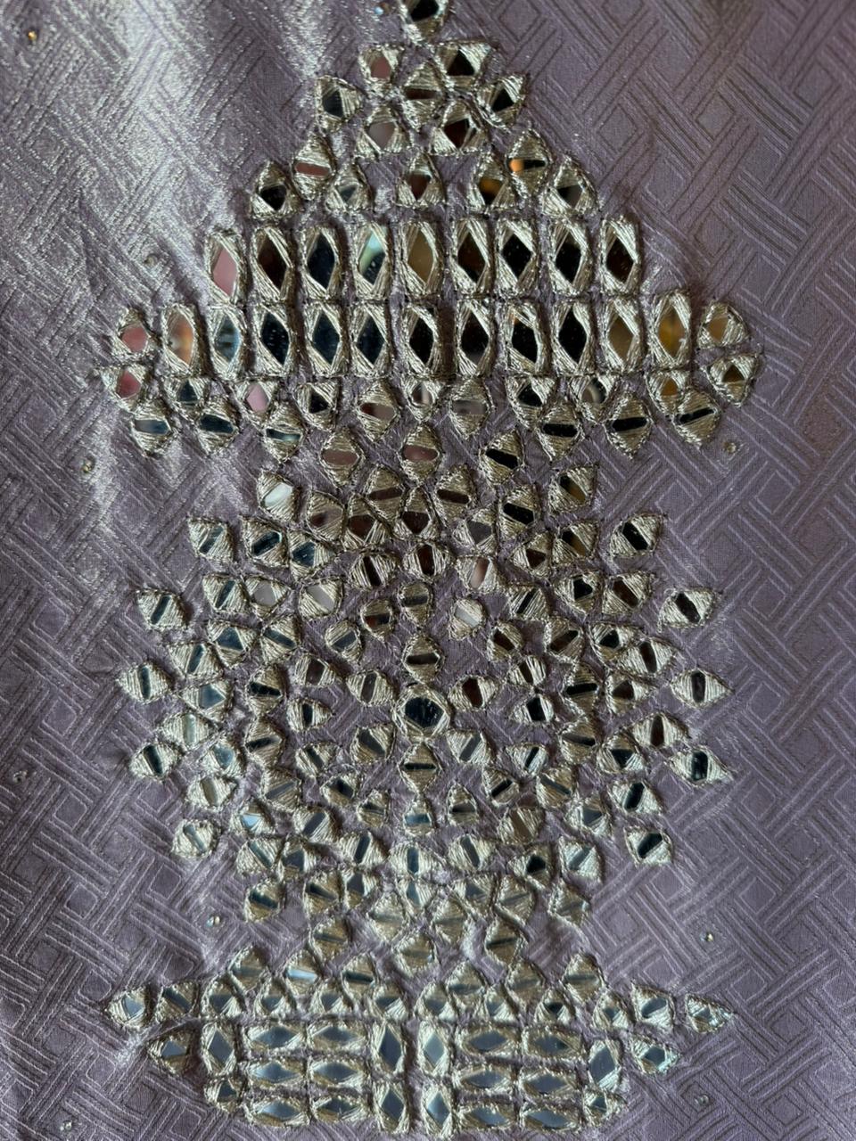 Premium textured tissue fabric suit