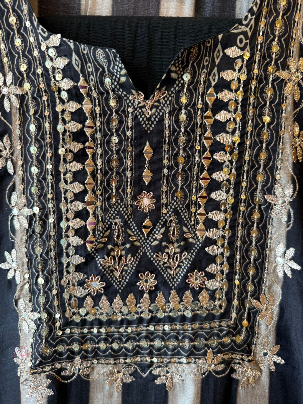 Pure Muslun striped Shirt