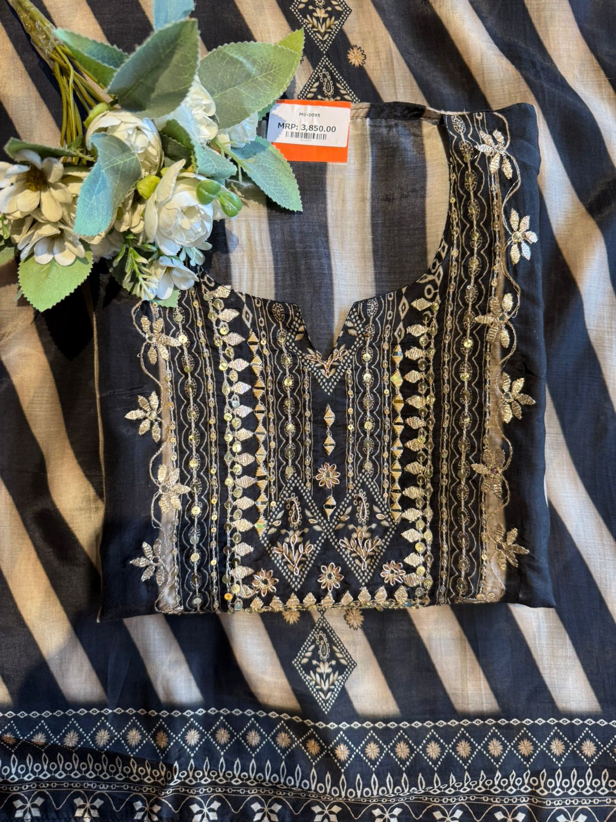 Pure Muslun striped Shirt