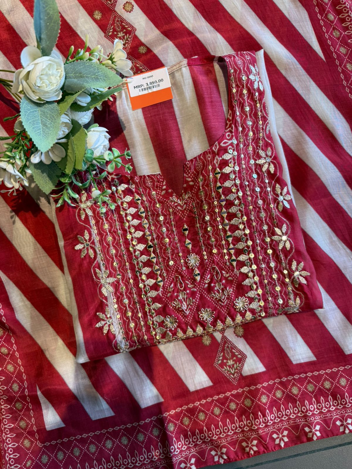 Pure Muslun striped Shirt