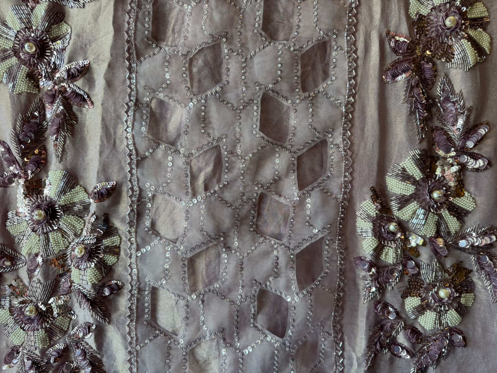 Pure tissue unstitched kurta