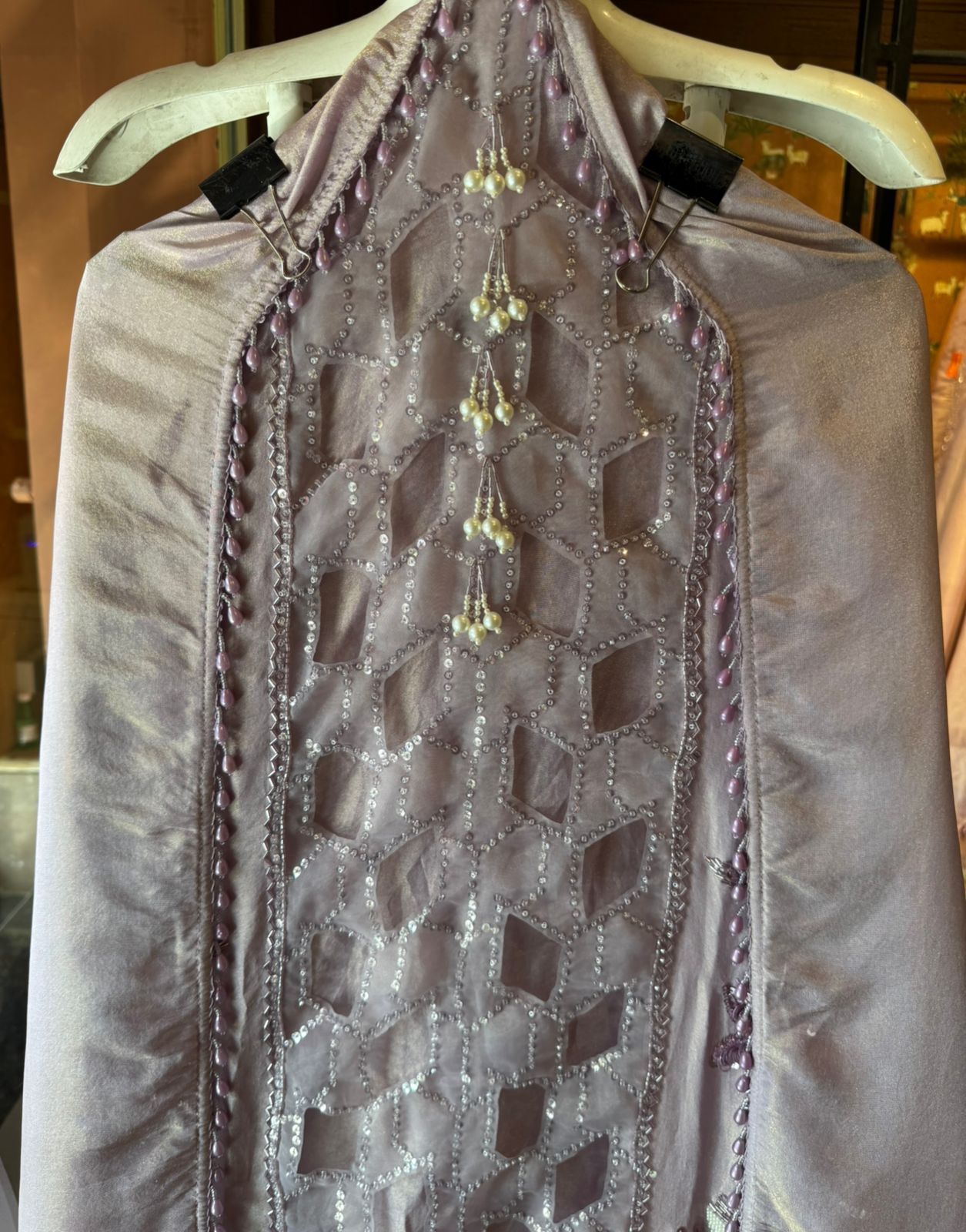 Pure tissue unstitched kurta