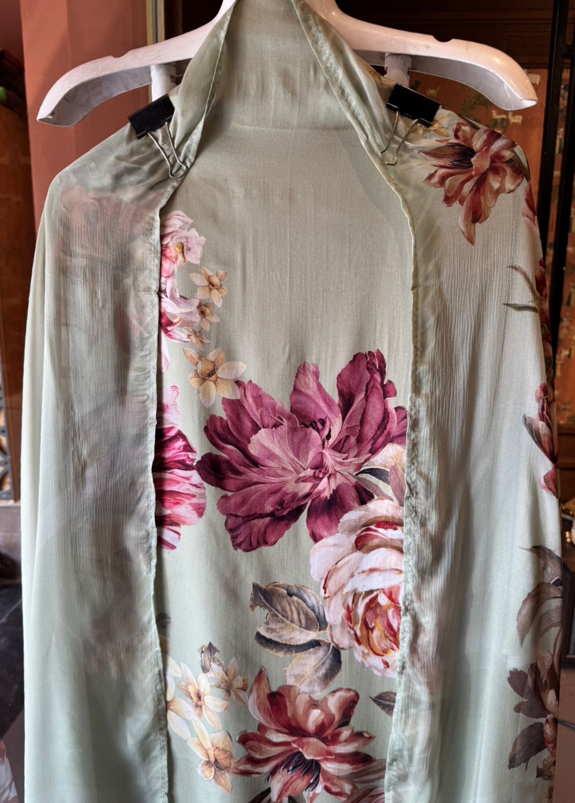 Luxury pure tissue silk unstitched suit